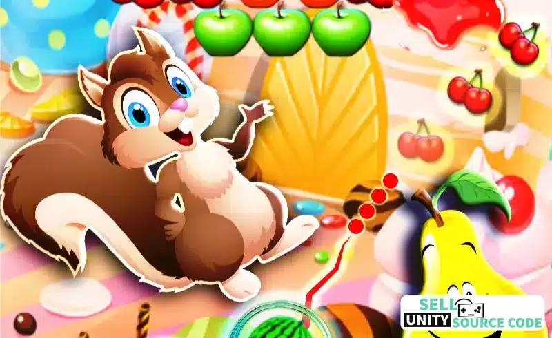 Fruit Poper Basket:Fruity Shooter Quest SellUnitySourceCode  screenshot 4