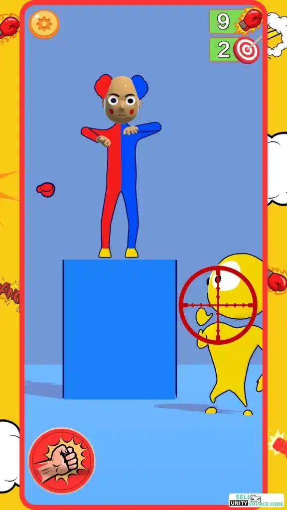 FunPunching : Annoying Clown SellUnitySourceCode screenshot 5