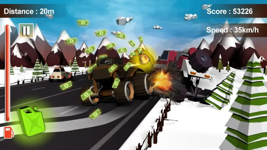 Furious Road : Asphalt Surfers complete game + 3D SellUnitySourceCode screenshot 5