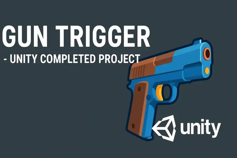 Gun Trigger – Unity Completed Project screenshot 2