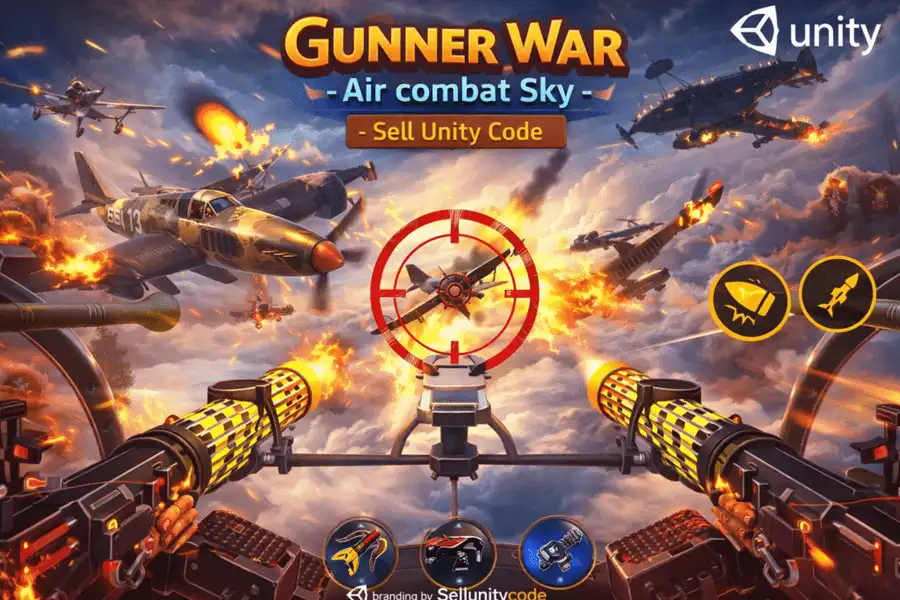 Gunner War – Air combat Sky screenshot 3