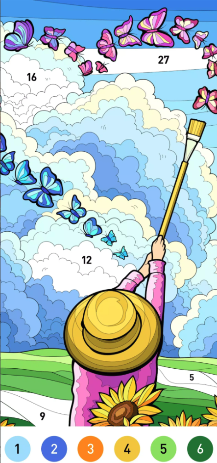 Heart Love Color By Number screenshot 6
