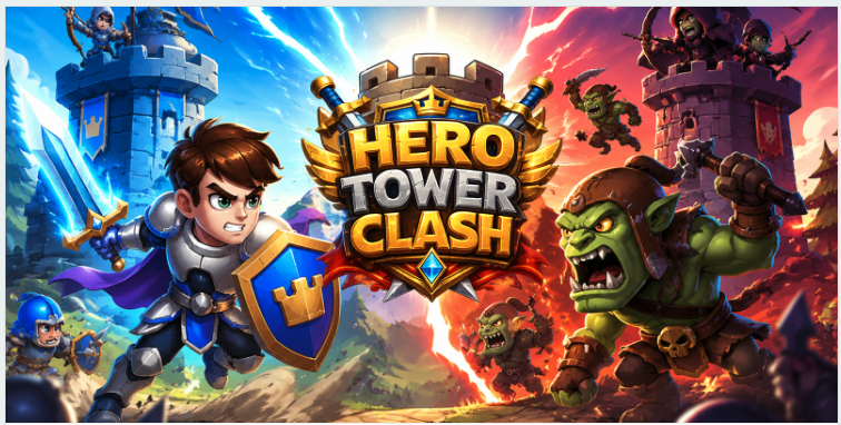 Hero Tower Clash - Unity Source Code screenshot 2