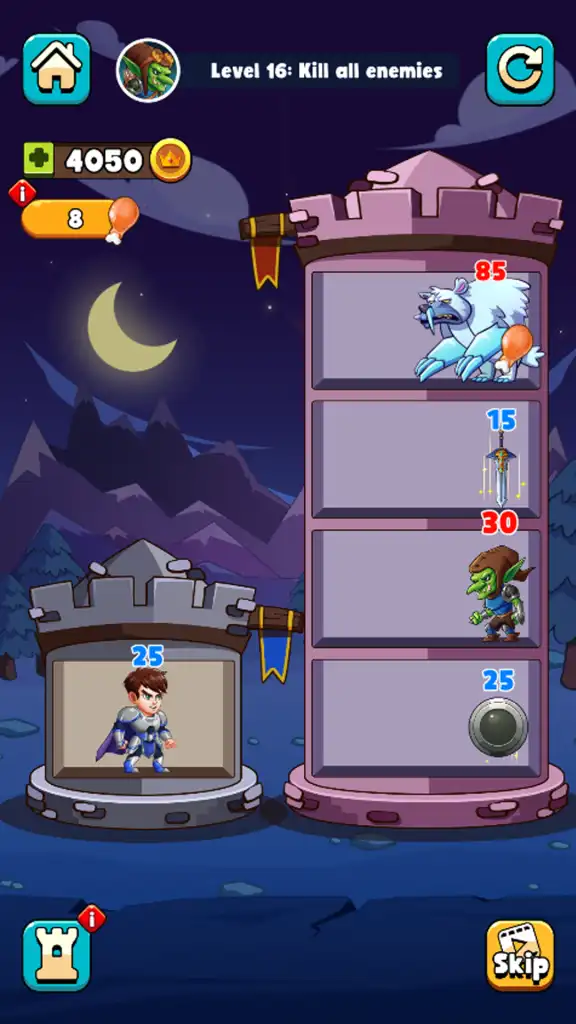 Hero Tower Wars - Merge Puzzle SellUnitySourceCode screenshot 3