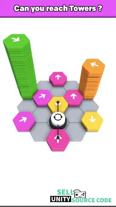 Hexa Away puzzle nimmi developer Best Unity 3d Gam SellUnitySourceCode screenshot 4