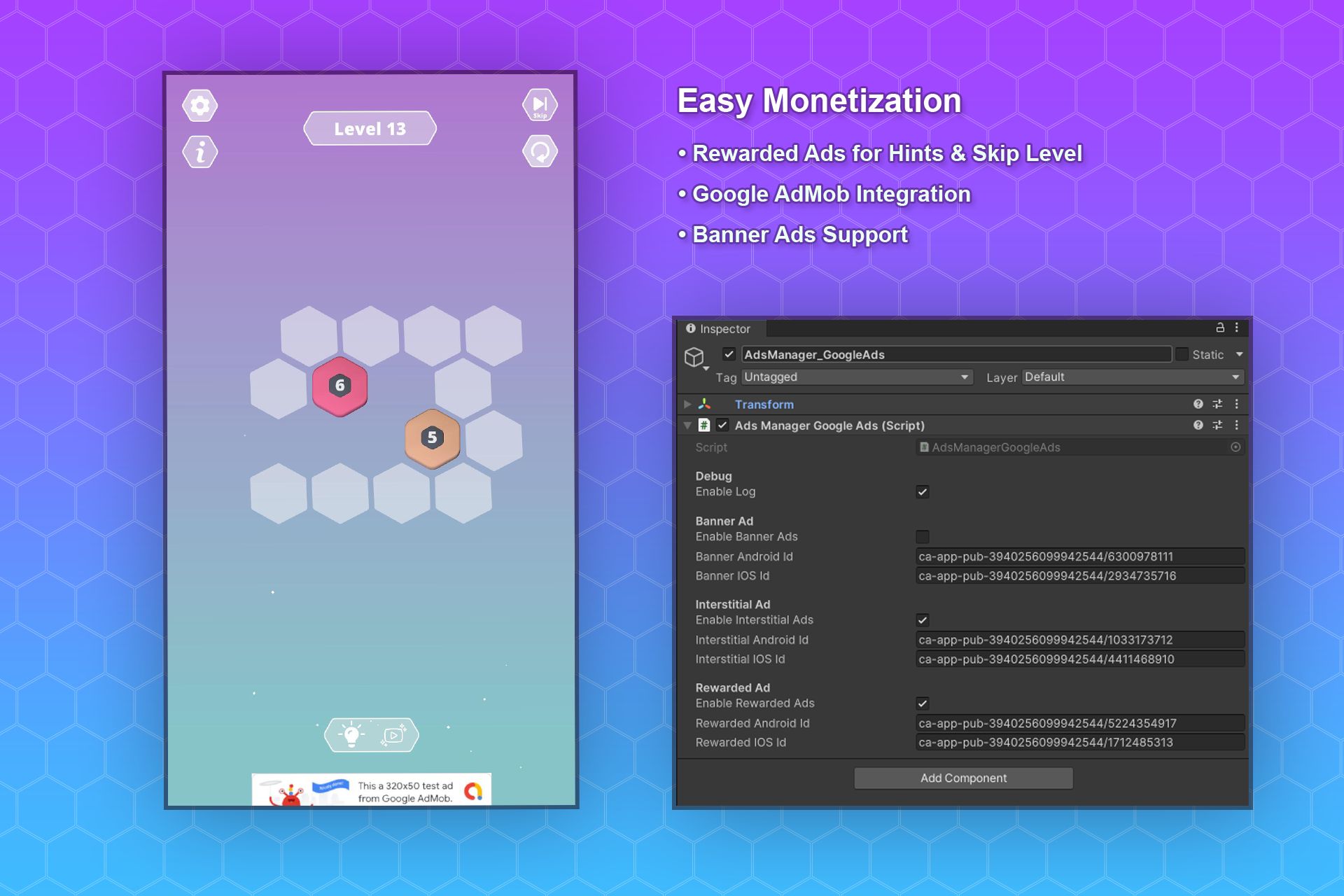 Hexa Path Fill - Unity Project screenshot 5