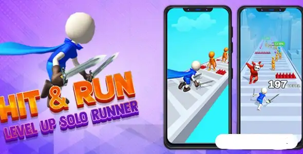 Hit & Run: Levelup Solo Runner - New Top Trending SellUnitySourceCode screenshot 5