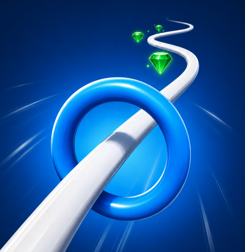 Hoop Rush Unity Game Source Code – Endless Hoop Arcade Game source code