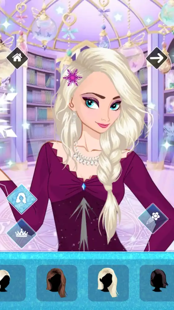 Icy or Fire dress up game SellUnitySourceCode screenshot 5
