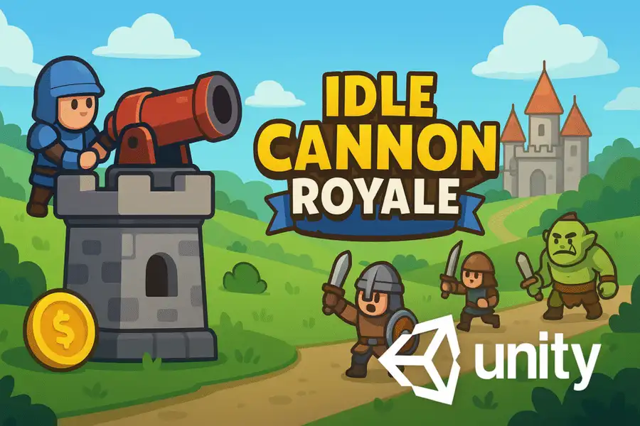 Idle Cannon Royale: Shooter Kingdom screenshot 2