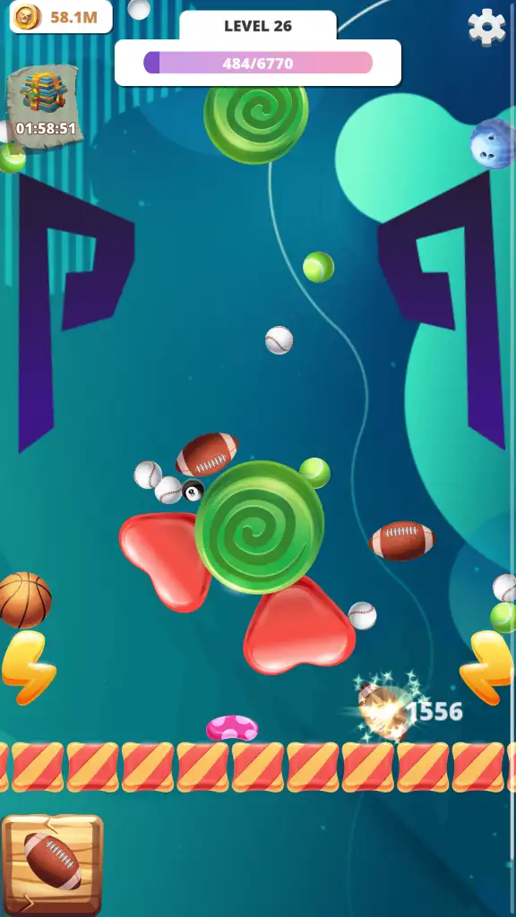 Idle Fall Balls – Idle Casual Game SellUnitySourceCode screenshot 2