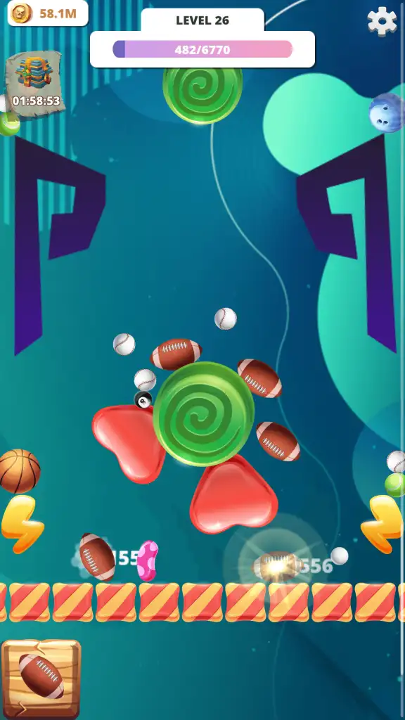Idle Fall Balls – Idle Casual Game SellUnitySourceCode screenshot 5
