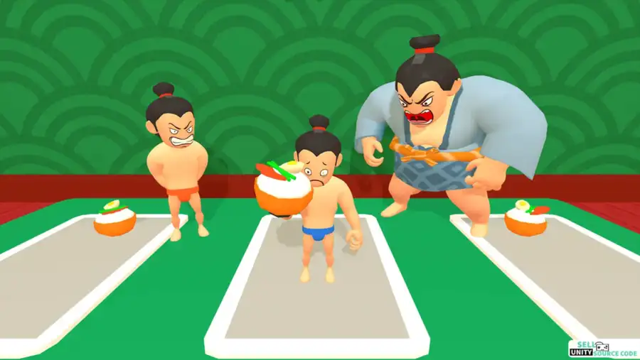 Idle Lifting: Sumo Wrestling SellUnitySourceCode screenshot 5