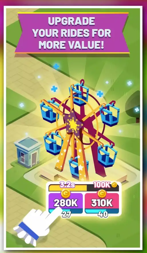 Idle Theme Park Tycoon screenshot 2