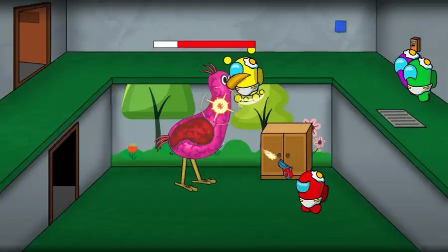 Imposter in Garten: 100 Doors SellUnitySourceCode screenshot 5