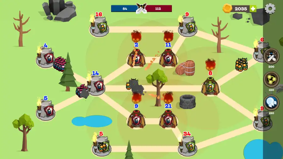 Imposter War – Tower Defense – Expansion War SellUnitySourceCode screenshot 2