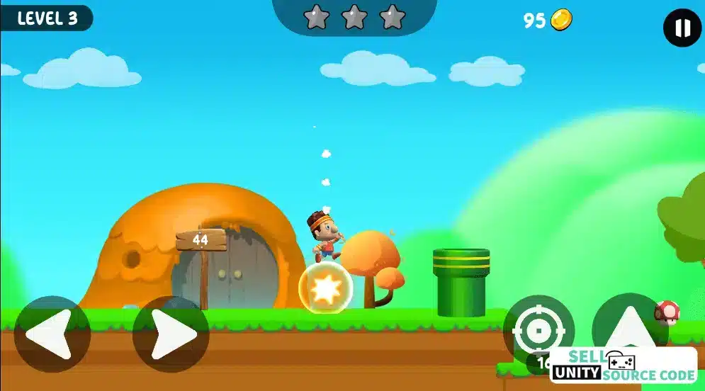 Jack Platformer Game Best Qualit SellUnitySourceCode screenshot 3