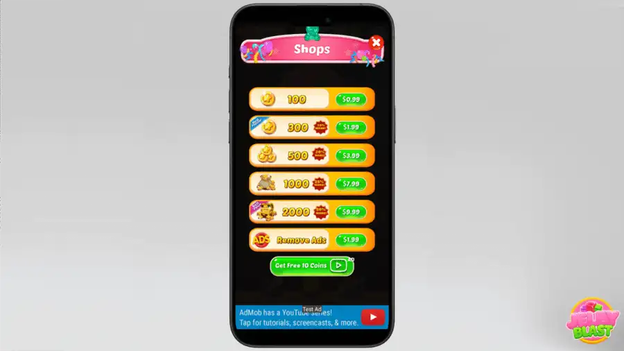 Jelly Blast – Match 3 Puzzle Game | Unity Complete Project screenshot 4