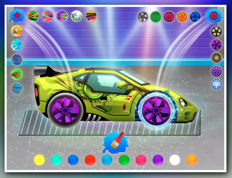 Kids Car Wash Salon Service Workshop screenshot 8