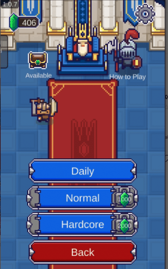 King Crusher – Roguelike Tactical RPG Unity Game Source Code screenshot 3