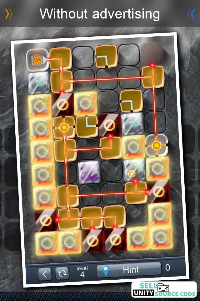 Laser Box - Puzzle Unique Game SellUnitySourceCode screenshot 4