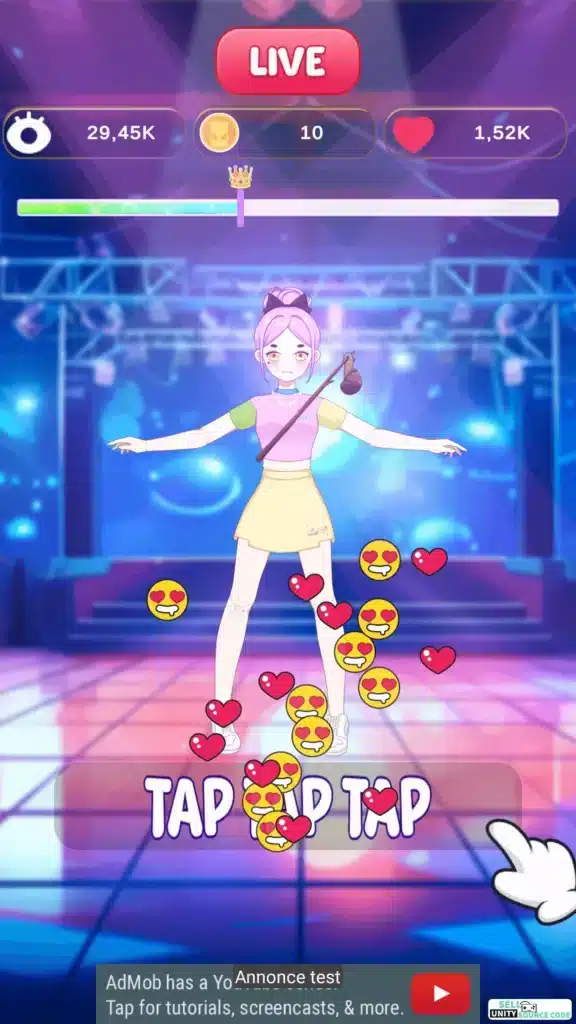 Left or right: Magic Dress up SellUnitySourceCode  screenshot 5