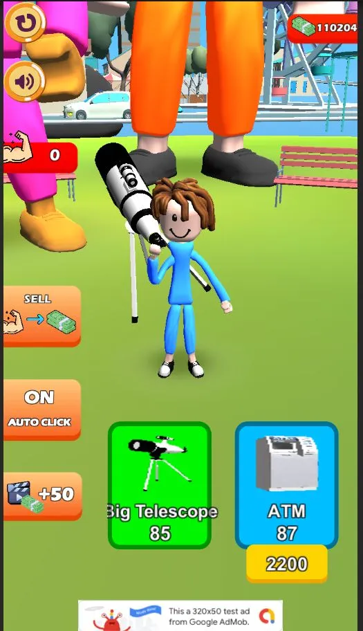 Lifting Hero 3D Game Unity Source Code screenshot 4