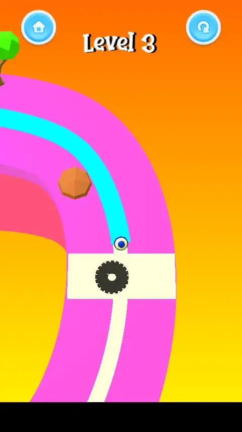 Line Road Colour 3D SellUnitySourceCode screenshot 4