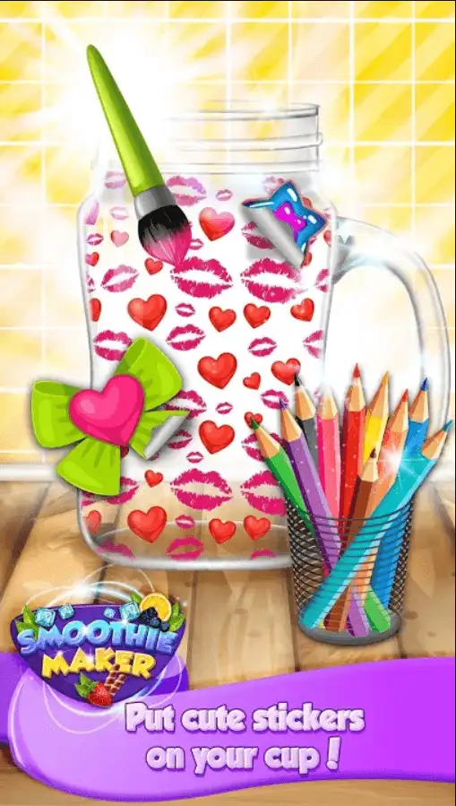Make smoothies Games SellUnitySourceCode screenshot 4