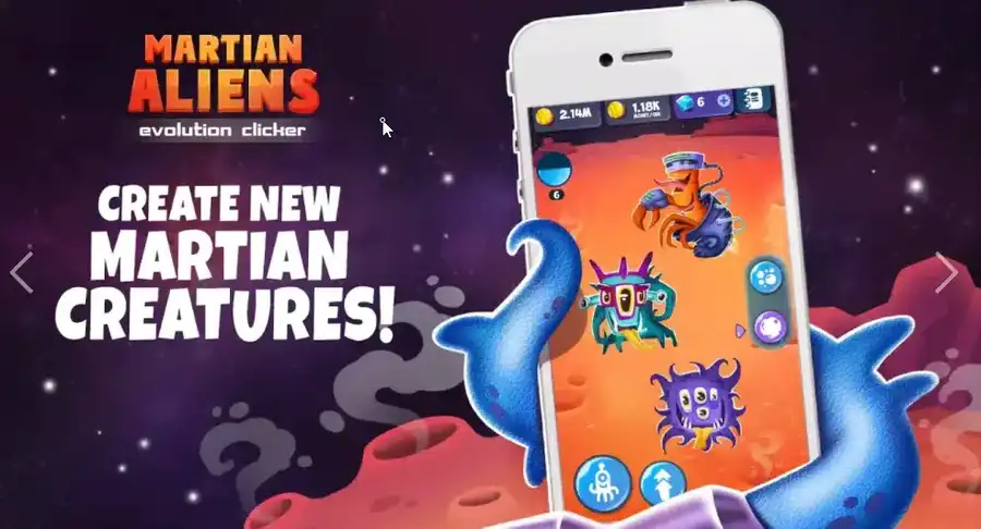 Martian Aliens – Evolution Clicker screenshot 5