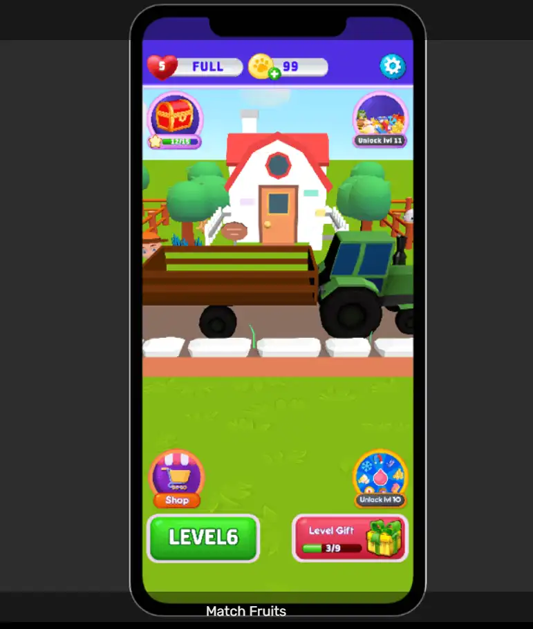 Match Fruits SellUnitySourceCode screenshot 3