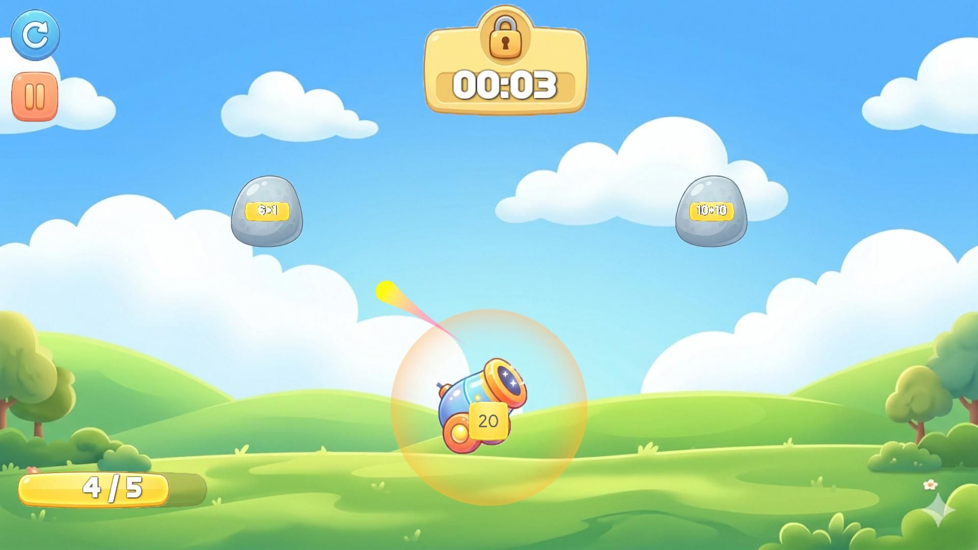 Math Shot Puzzle Game Unity screenshot 3