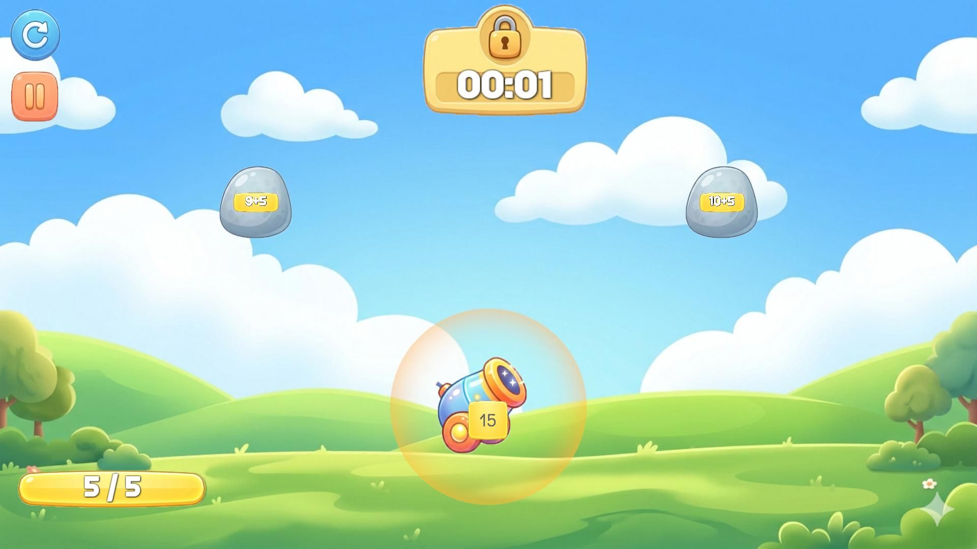 Math Shot Puzzle Game Unity screenshot 5