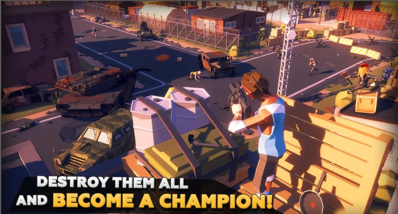 Medal Of Legends Zombie Survival - Polygon Battle Royale: Battlegrounds screenshot 4