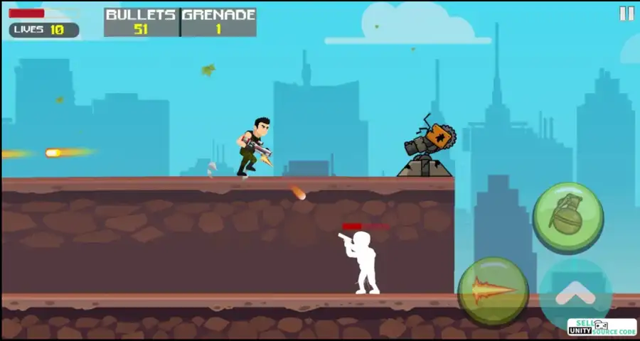 Metal Soldier - Dynamic Shooter Unity Template SellUnitySourceCode screenshot 3