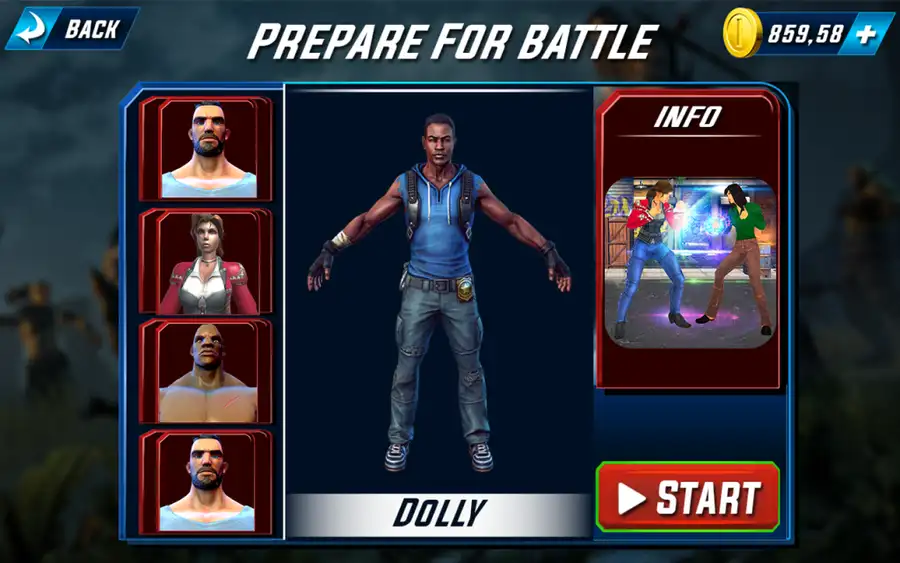 Miami Vendetta Street Fighter : Survival Street SellUnitySourceCode screenshot 3