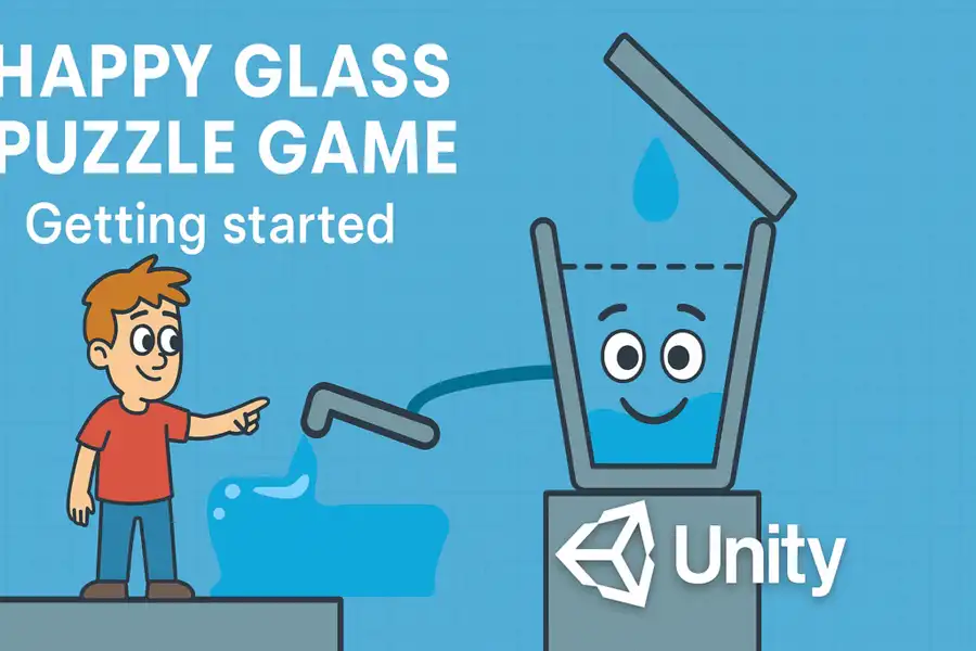Mike & Happy Glass Puzzle Game screenshot 2