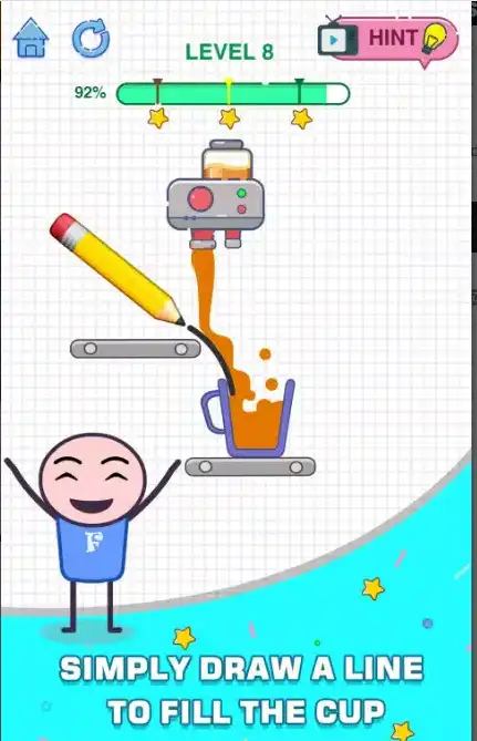 Mike & Happy Glass Puzzle Game screenshot 5