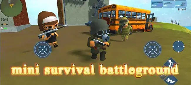 mini survival battleground : Fire battle SellUnitySourceCode screenshot 5