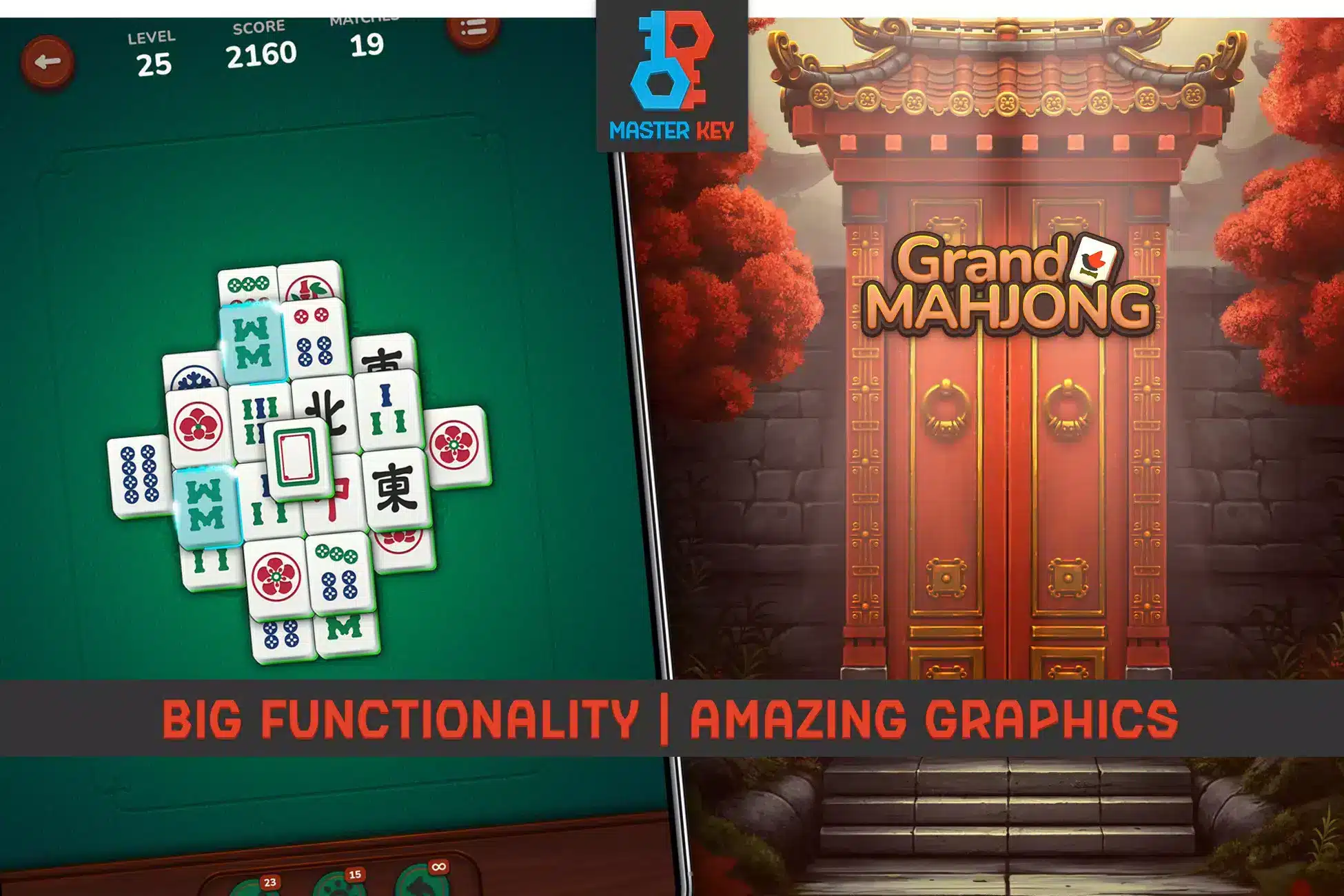 MK Mahjong Solitaire Kit • Tile Match Game Template screenshot 4