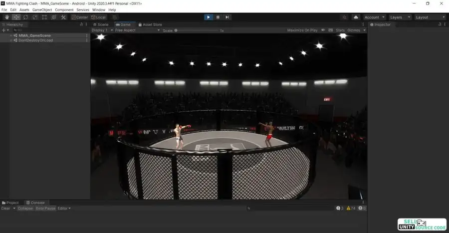 MMA Fighting Clash. SellUnitySourceCode screenshot 5