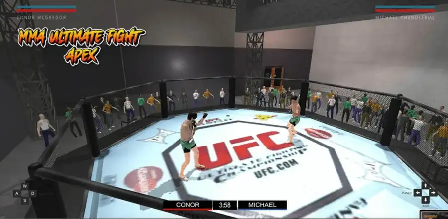 MMA Ultimate Fight APEX SellUnitySourceCode screenshot 3