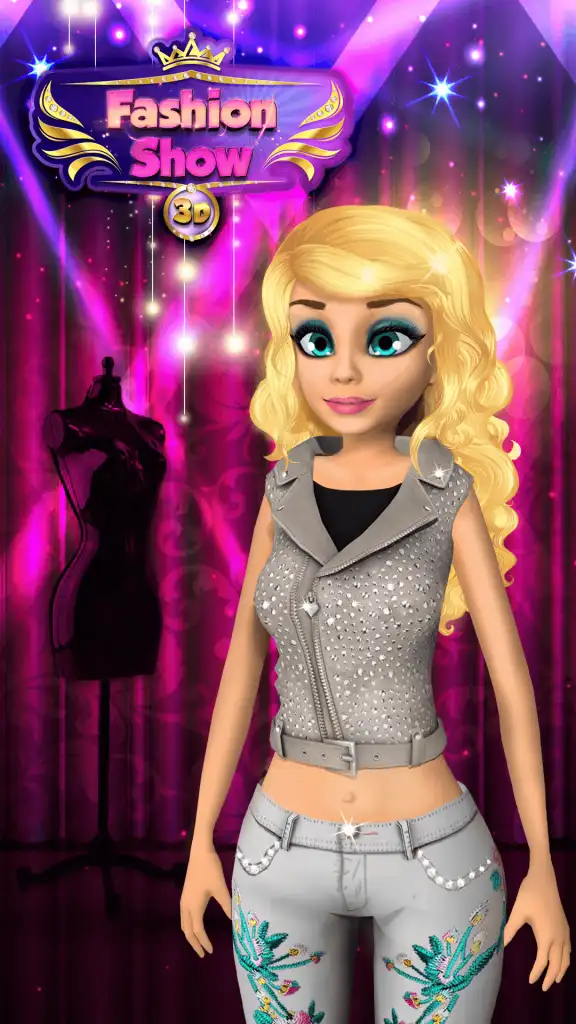 Model Dress up 3D – Fashion Show Game SellUnitySourceCode screenshot 2