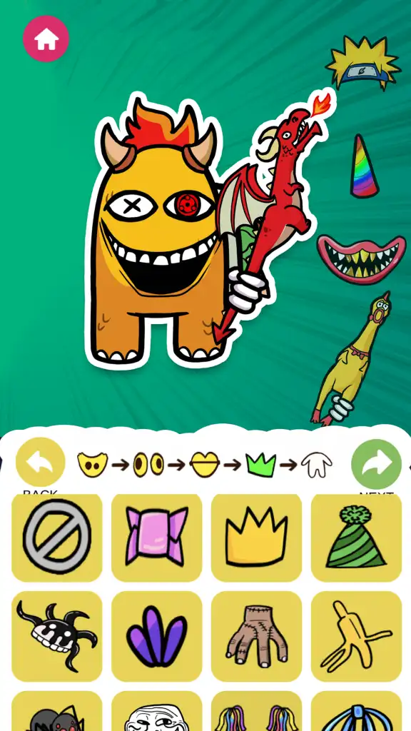 Monster Makeover + 4 More in One Game SellUnitySourceCode  screenshot 2