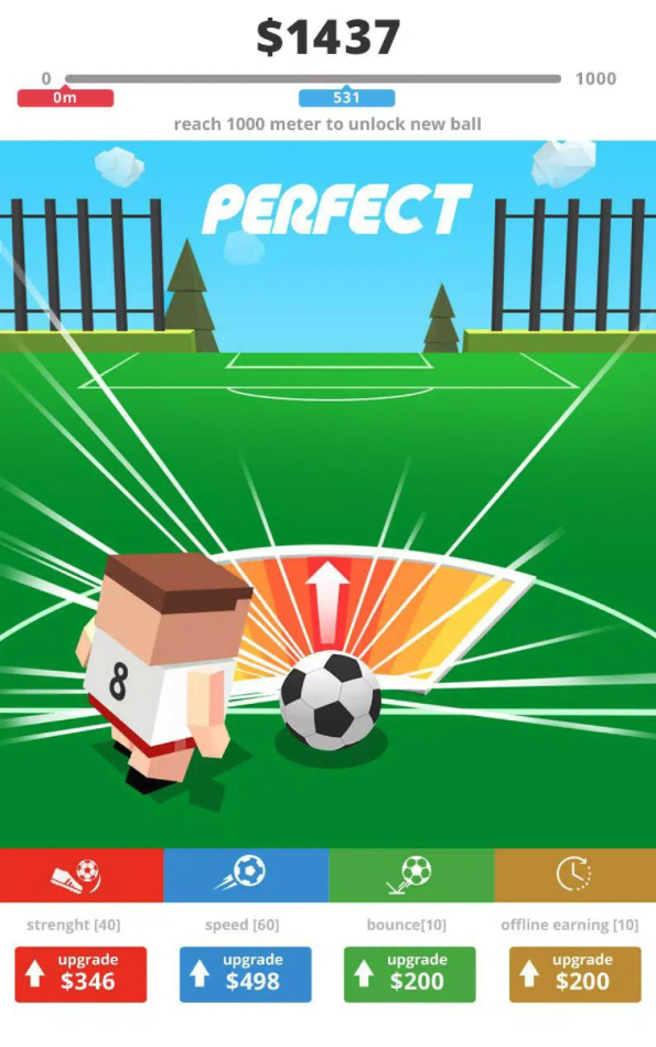 Mr. Kicker: Perfect Kick Football Game screenshot 4