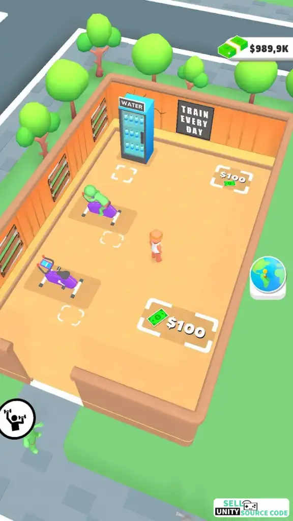 🏋️‍♂️ My Gym Empire – Build, Train & Become a Fitness Tycoon! screenshot 2