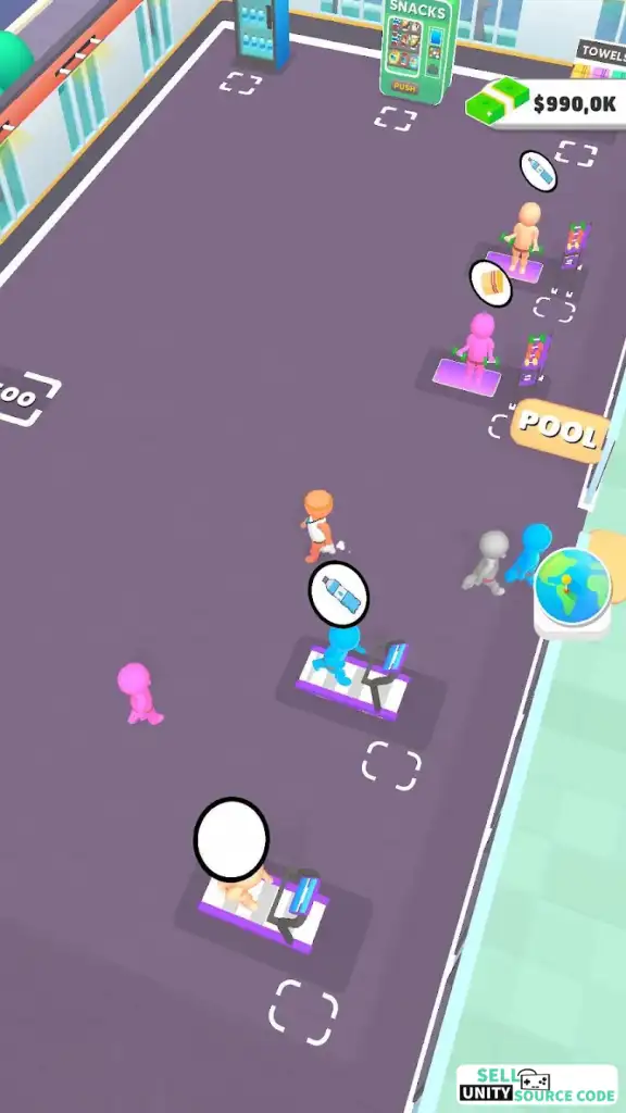 🏋️‍♂️ My Gym Empire – Build, Train & Become a Fitness Tycoon! screenshot 4