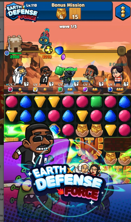 Mystic Guardians | Earth TD - Match3 Puzzle screenshot 2