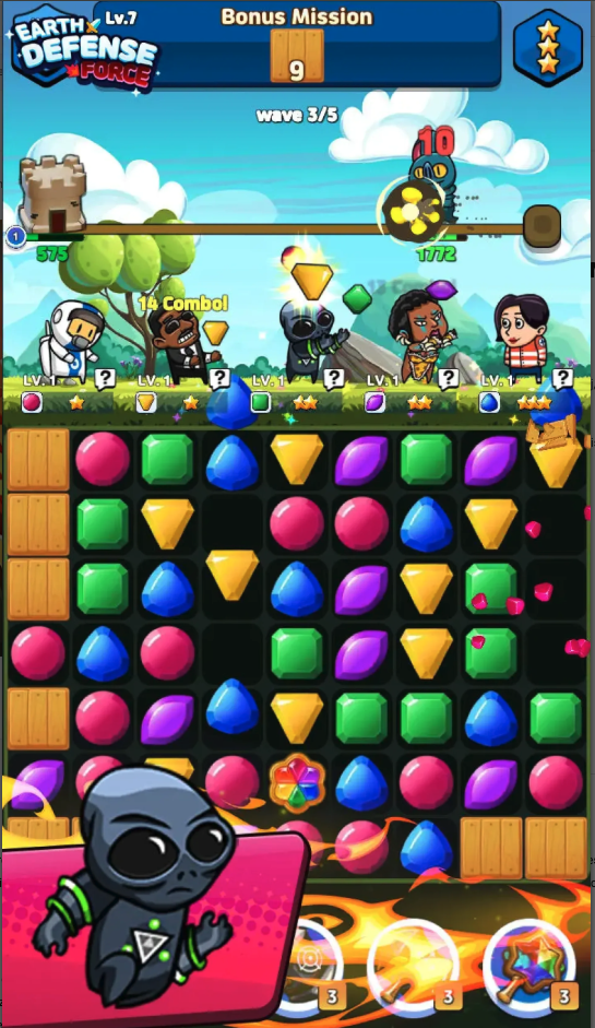 Mystic Guardians | Earth TD - Match3 Puzzle screenshot 7