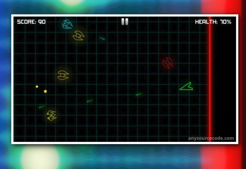 Neon Space Fighter - Unity Project screenshot 3